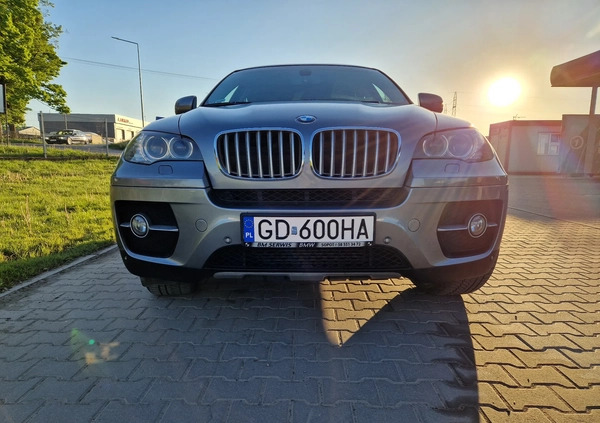 BMW X6 cena 66000 przebieg: 249000, rok produkcji 2010 z Gdańsk małe 191